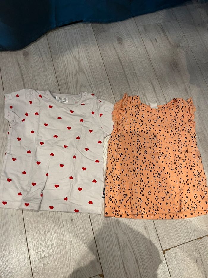 Lot de 2 tee shirt