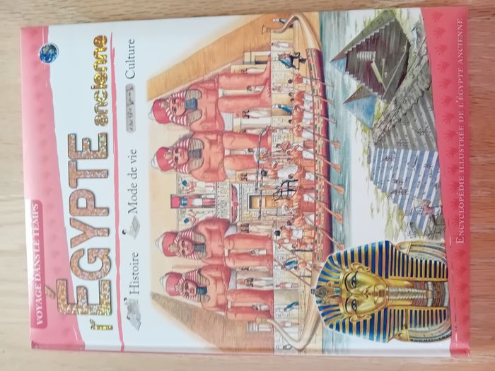 Voyage dans le temps : L'Egypte ancienne - dès 7 ans - Neuf