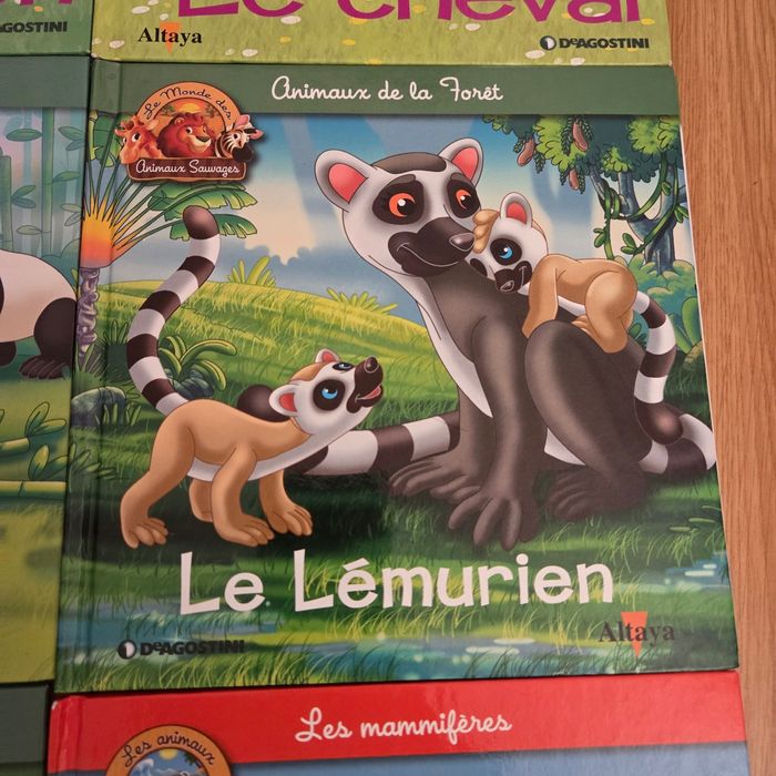 Livre enfant atlas les animaux documentaire lot ou unité - photo numéro 5