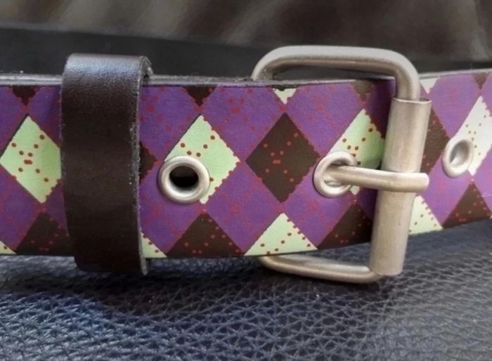 🛍 Jolie ceinture enfant jacquard (80 cm) 🛍 - photo numéro 2