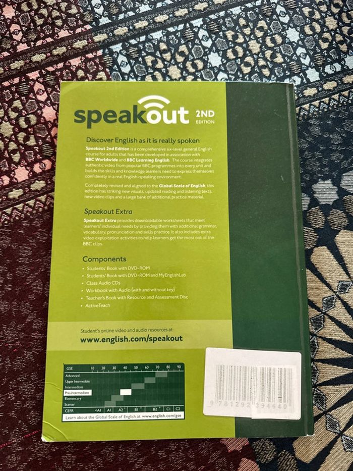 Manuel scolaire Speakout Pre-intermediate students’ book - photo numéro 2