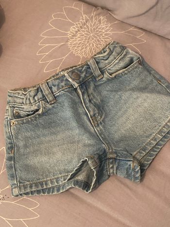 Short en jean