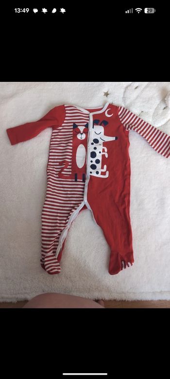 Pijama taille 6 mois DPAM
