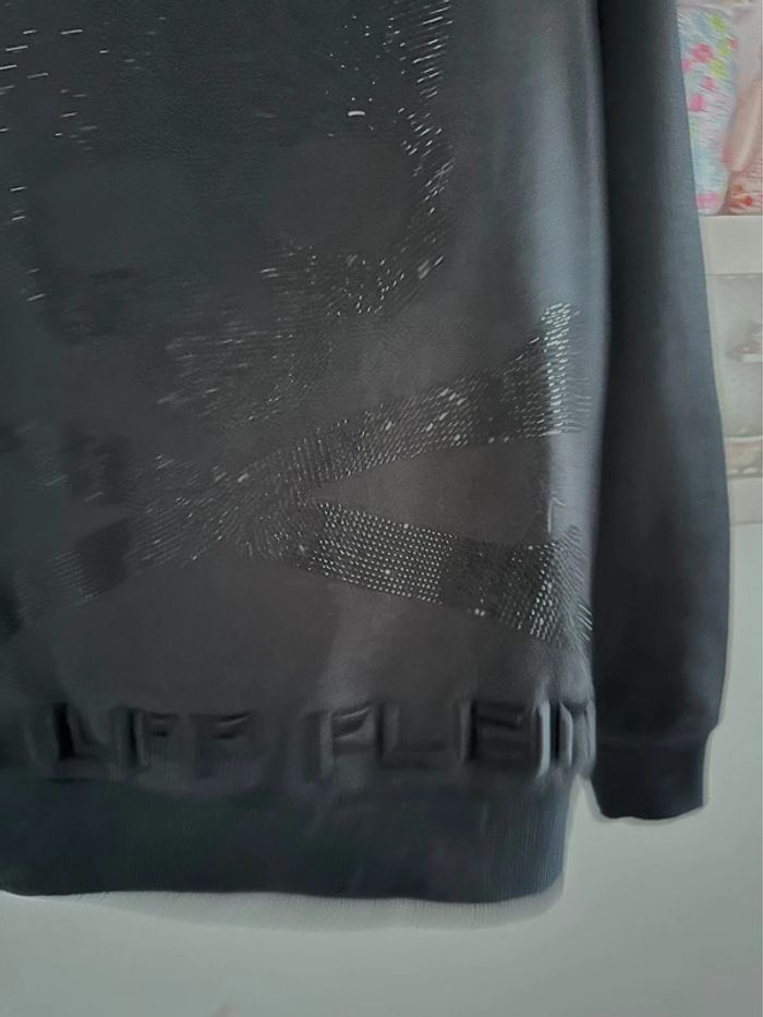 Sweat tête de mort strass  PP - photo numéro 4