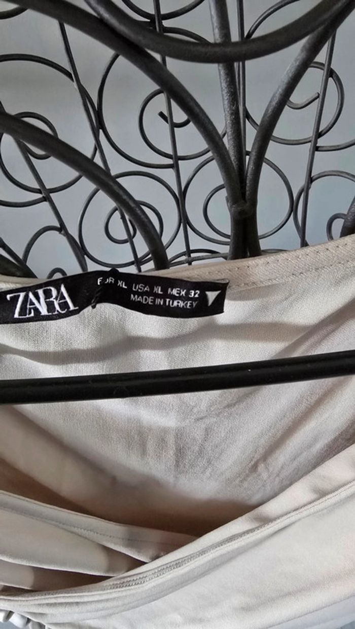 Haut drapé sans manches Zara - photo numéro 5