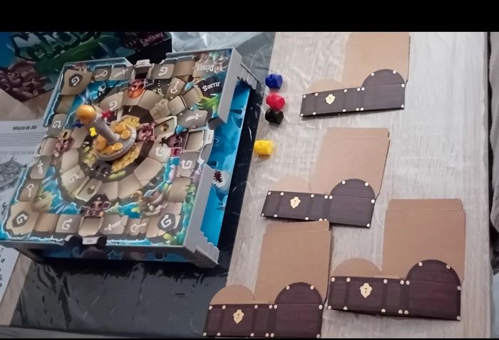 Jeu de société L'Île du Trésor Maudit  Lansay complet et en parfait état - photo numéro 4