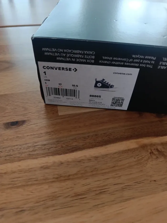 Converse bleue marine - photo numéro 2