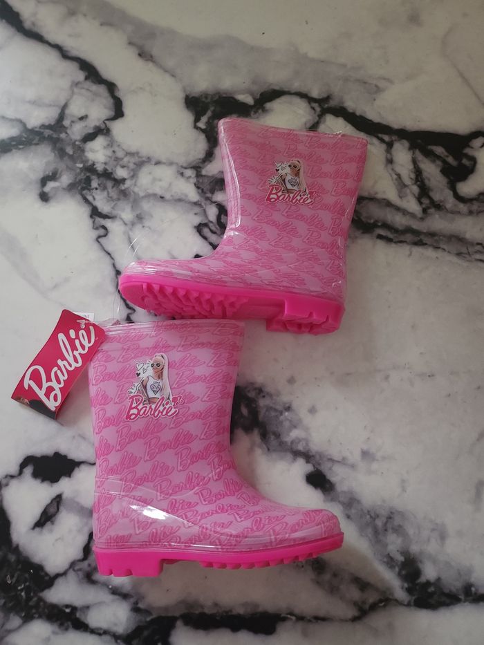Bottes de pluie Barbie taille du 22 au 30 - photo numéro 4