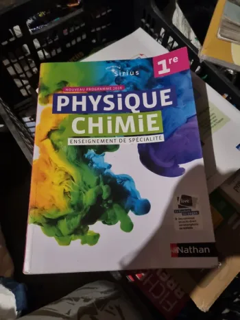 Physique chimie séries 1ère