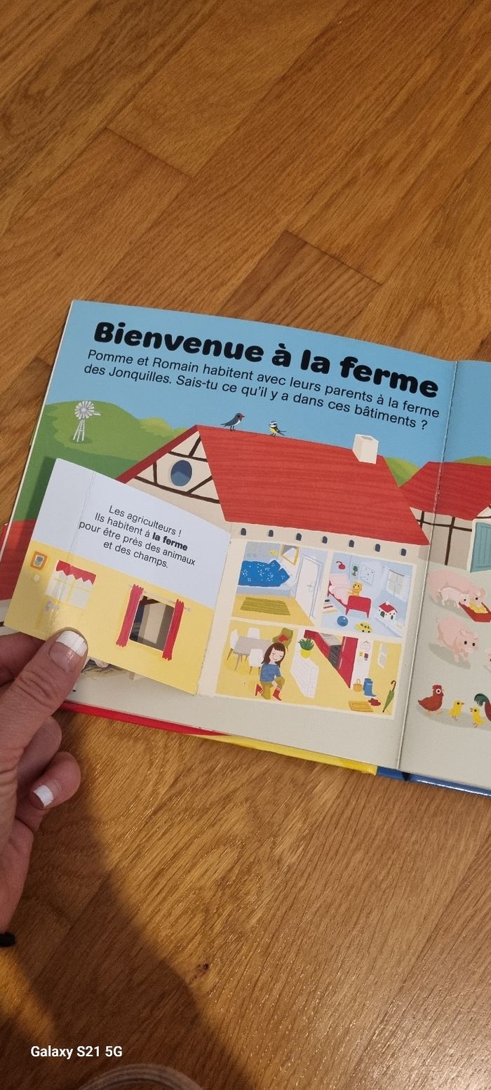 Livre animé ferme - photo numéro 2
