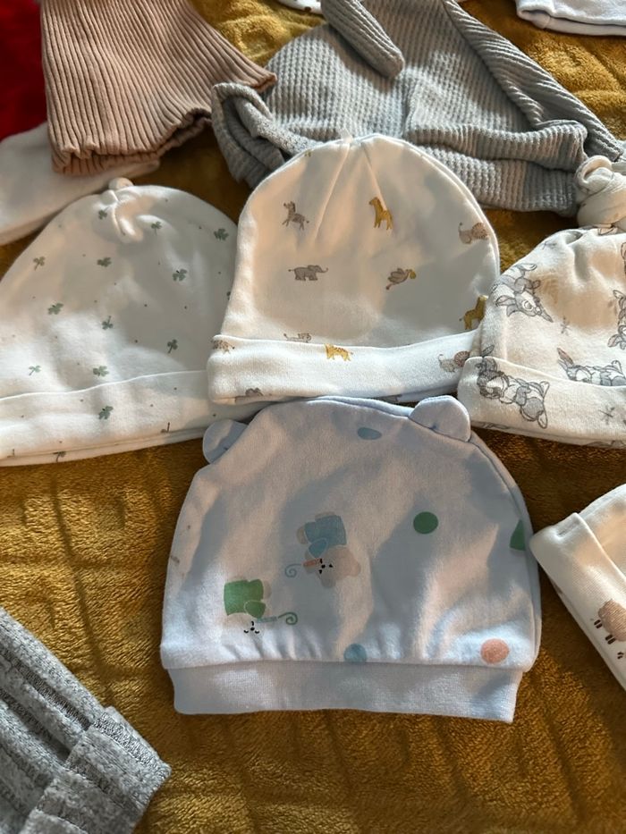 Lots bonnet bébé - photo numéro 5