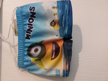 boxer de bain les minions 4 ans