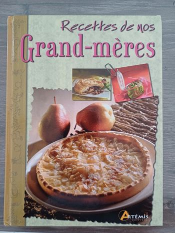 Livre recettes de nos grands meres