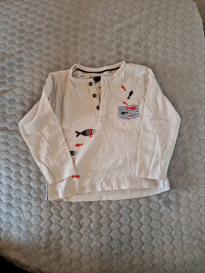 T-shirt manche longue garçon - photo numéro 2