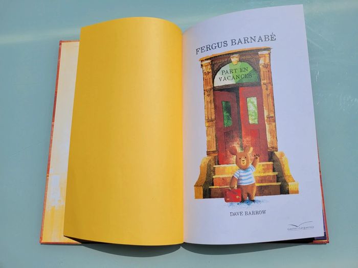 Livre grand format Fergus Barnabé part en vacances (31) - photo numéro 3