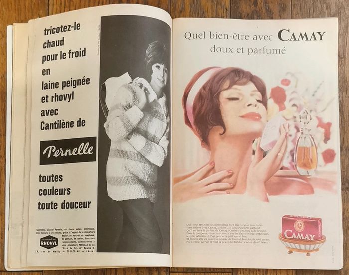Ancien magazine 1961 Modes et travaux avec 3 patrons + supplément n°731 vintage - photo numéro 7