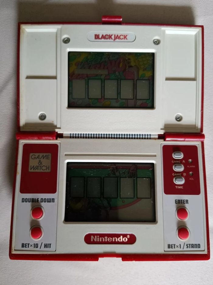 Console nintendo game and watch Black jack - photo numéro 8