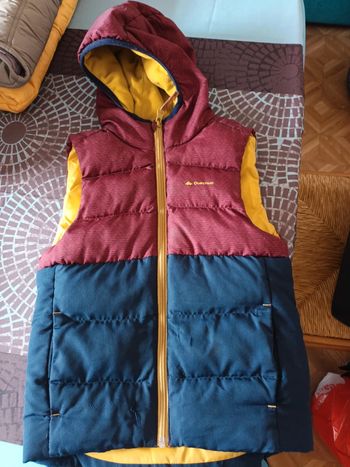 Doudoune sans manches garçon 5 ans quechua