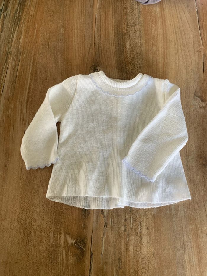 Lot de 5 pulls/ gilets fille 1 mois - photo numéro 7