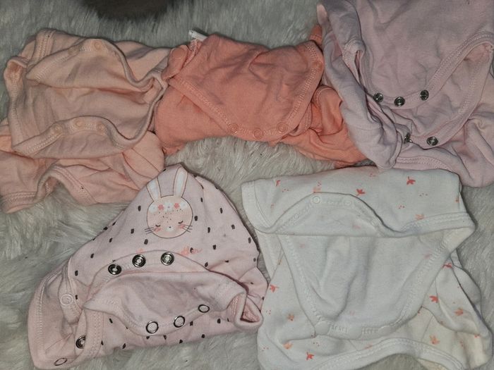 Lot de 6 bodys bébé manches longues - photo numéro 4