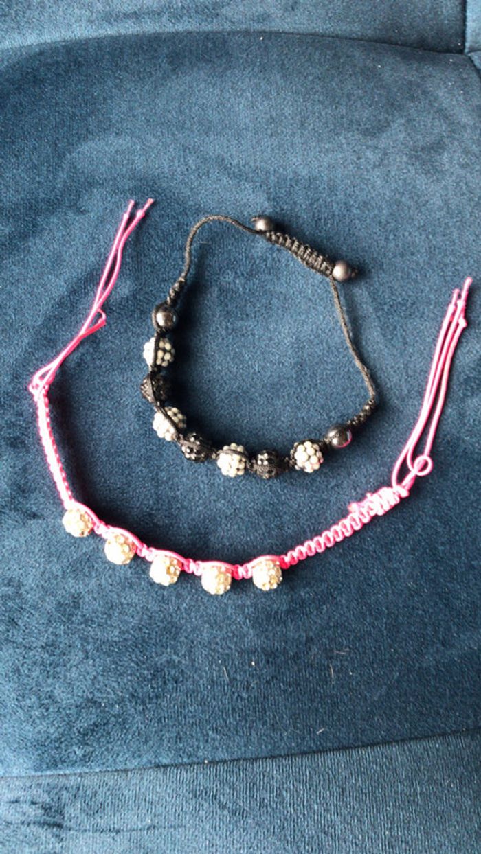 Shambala lot de 2 bracelets