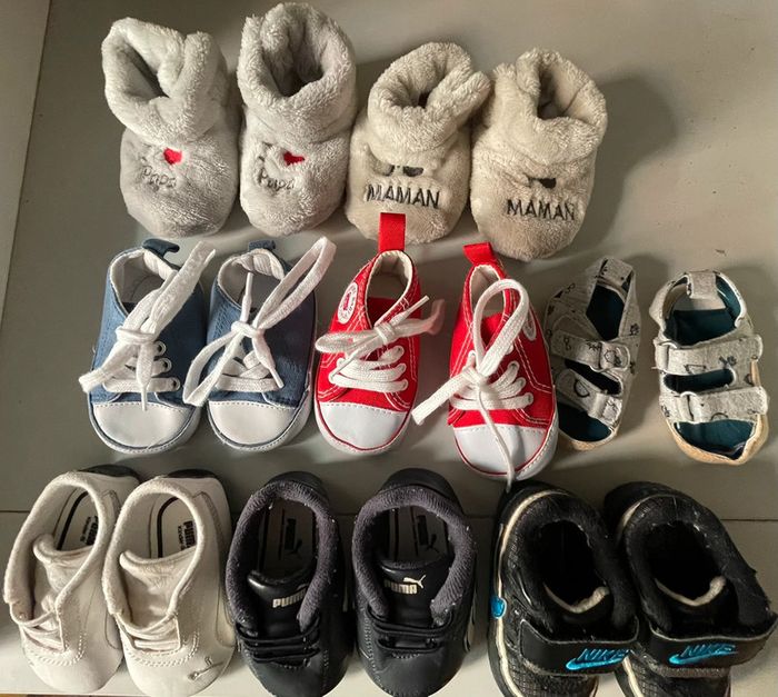 Lot chaussure bébé - photo numéro 3