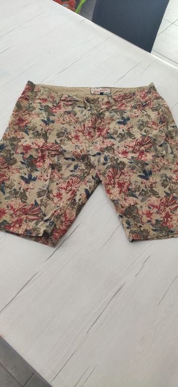 Short Motif Fleurs Homme