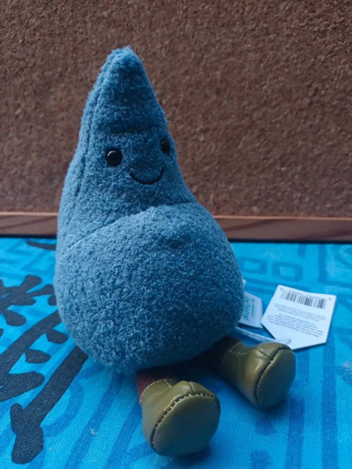 Peluche goutte d'eau heureuse - photo numéro 6