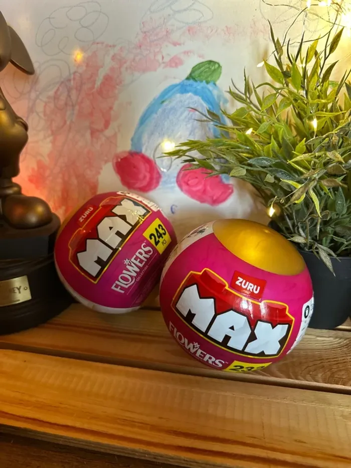 Lots boule lego fleurs - photo numéro 2