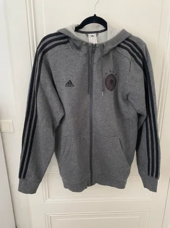 Gilet gris Adidas foot Allemagne