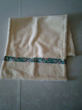 Serviette en tissu éponge bambou pour bébé Fait Main