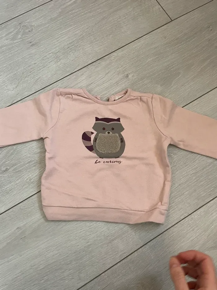 Lot de 3 sweats 6 mois - photo numéro 3