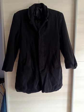 Manteau noir homme 50