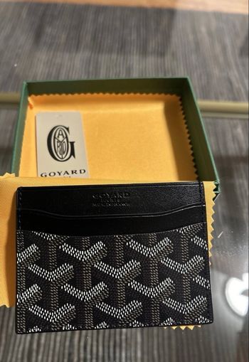 Porte carte goyard noir