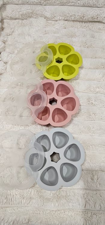 Lot de 3 fleurs 🌸 multiportions BEABA XL 150ML