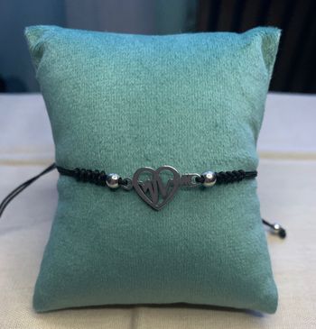 Bracelet réglable coeur et rythme