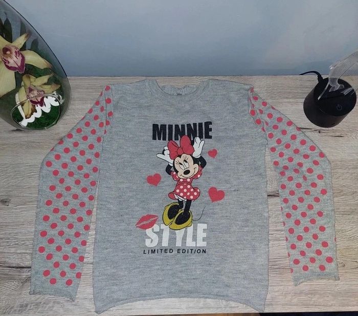Pull minnie T : 8 ans