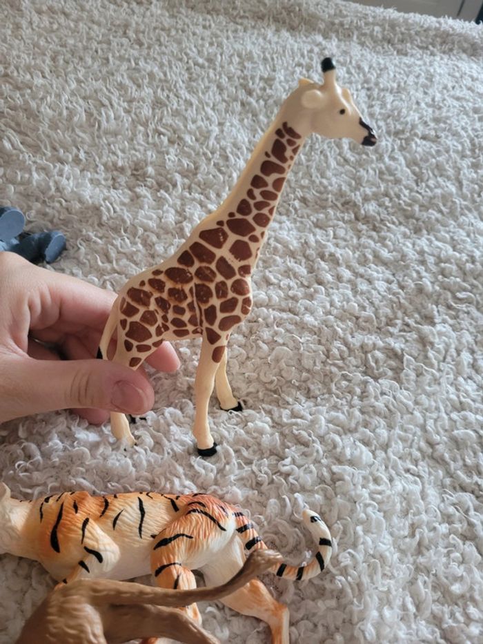 Lot de 5 animaux de la savane - photo numéro 4