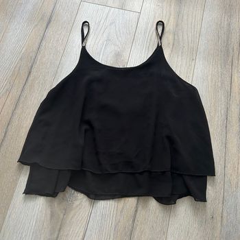 Débardeur bretelle à strass