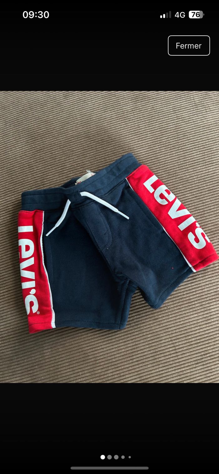 Short Lévis taille 12 mois