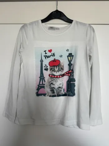 TEE shirt chat Paris