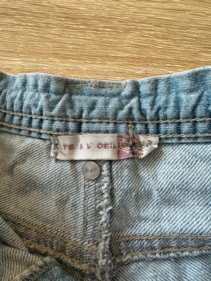 Pantacourt en jeans - photo numéro 2