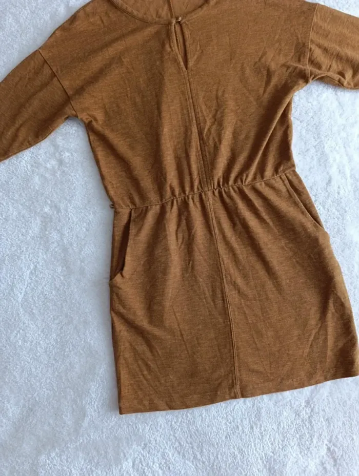 Robe moutarde M Sessùn manches 3/4 - photo numéro 6