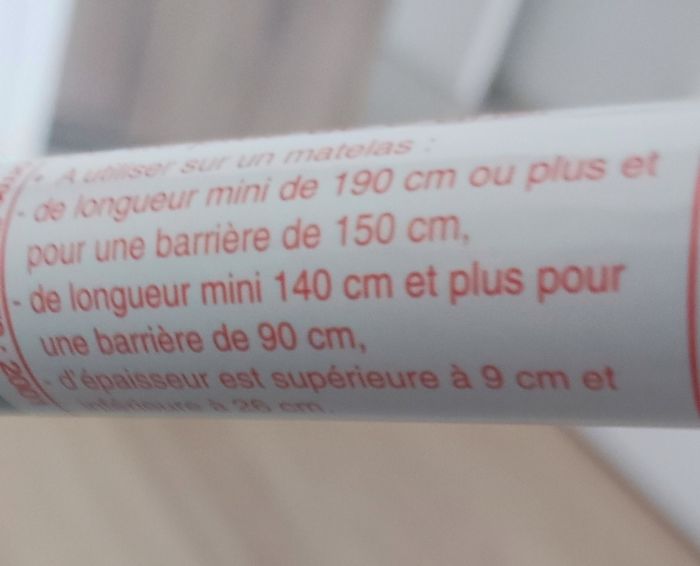 Barrière sécurité amovible lit enfant BEBECONFORT - photo numéro 3