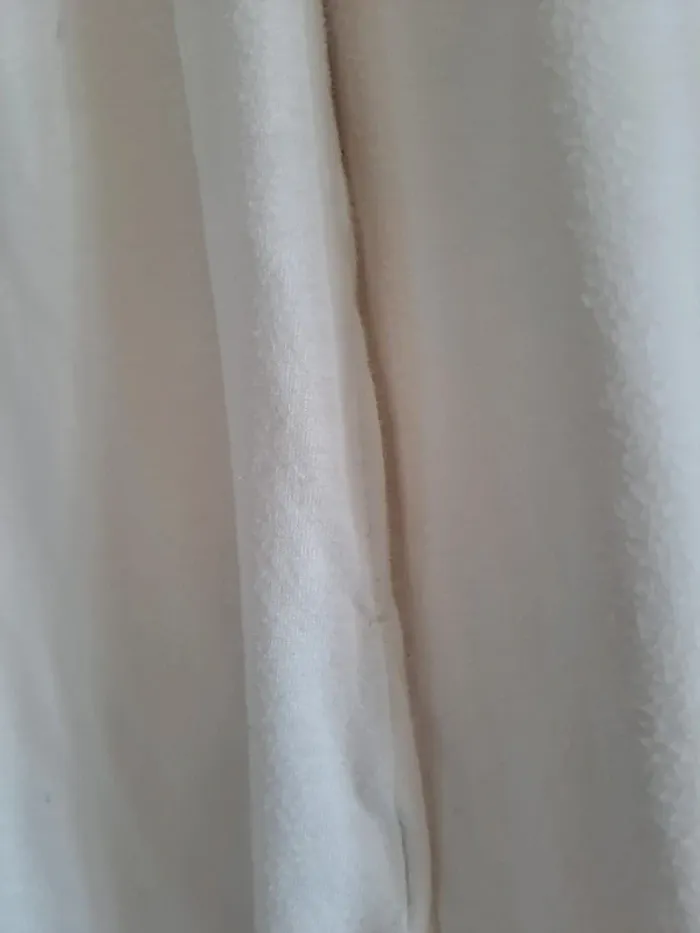 Haut pyjama femme blanc XL tbe tex woman 1 micro accroc recousu - photo numéro 5