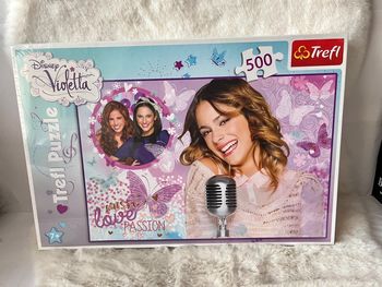 Puzzle violette Disney 500 pièces, sous blister
