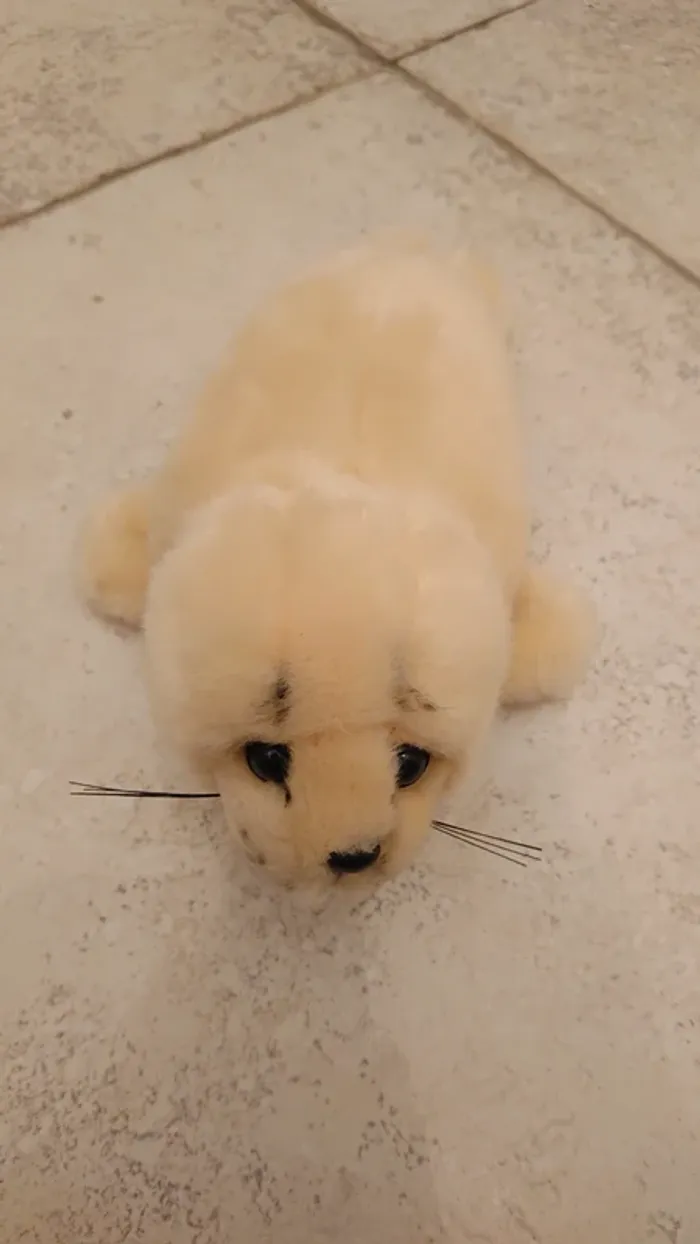 Peluche bébé phoque "animas"