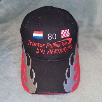 Casquette Vintage 80 Tractor Pulling Team 🧢 Made in USA - Myrtle Beach - Californie du Sud