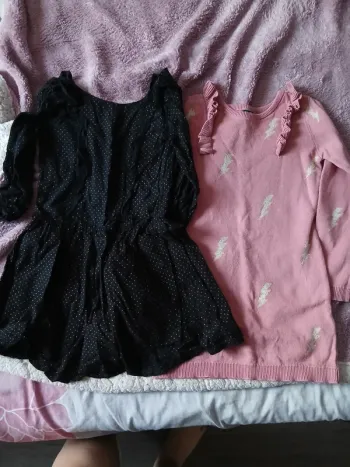 2 robe manche longue