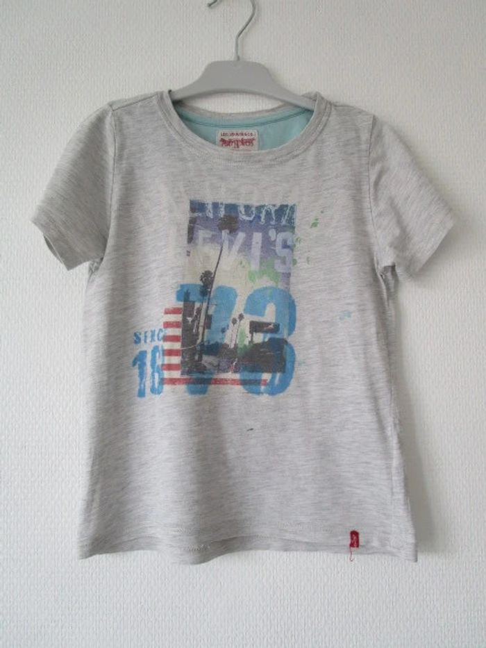 T-shirt gris Levi's 5 ans - photo numéro 2